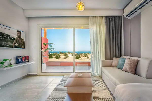 Studio with two beds 