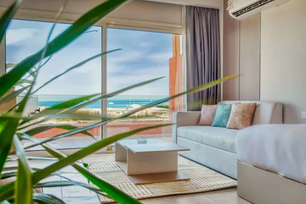 Studio with two beds 